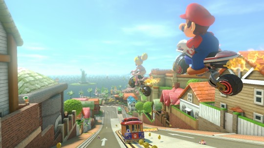 Mario Kart 8 - Mario in Action